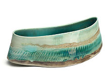 Porcelain Wave Form - 35cm
