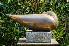 Bronzed Sleeping Bird - 45cm