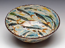 Mackerel Bowl - 40cm